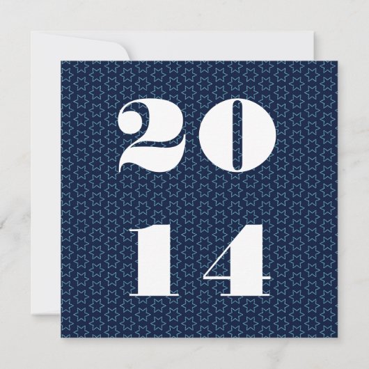 2014 oder jedes Jahr Red White Blue Abschluss V02 Ankündigung (Rückseite)