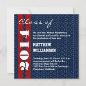 2014 oder jedes Jahr Red White Blue Abschluss V02 Ankündigung (Vorderseite)