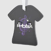 2014 Phobia Shirt-Ornament Ornament (Vorderseite)