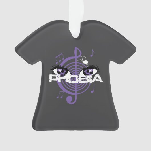 2014 Phobia Shirt-Ornament Ornament (Vorderseite)
