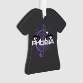 2014 Phobia Shirt-Ornament Ornament (Vorderseite)