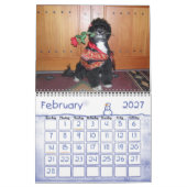 2014 portugiesische Wasser-Hundepersönlichkeiten Kalender (Feb 2027)