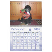 2014 portugiesische Wasser-Hundepersönlichkeiten Kalender (Feb 2026)
