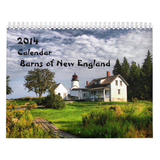 2014 Scheunen neues England-1 Kalender (Titelbild)