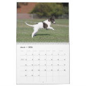 2014 seidene Windhound Welpen 1-2 Kalender (Mär 2026)