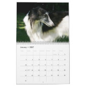 2014 seidenes Windhounds 2-3 Kalender (Jan 2027)