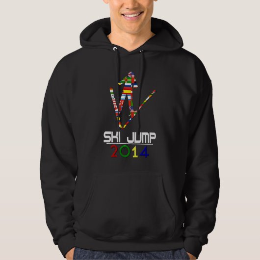 2014: Ski-Sprung Hoodie (Vorderseite)