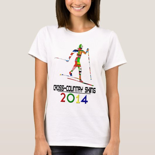 2014: Skilanglauf T-Shirt (Vorderseite)