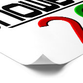 2014: Snowboarden Poster (Ecke)