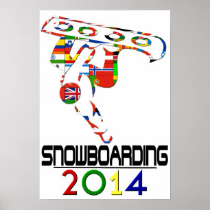 2014: Snowboarden Poster
