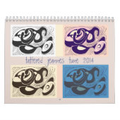 2014 tattered jeannes Melodienkalender Kalender (Titelbild)