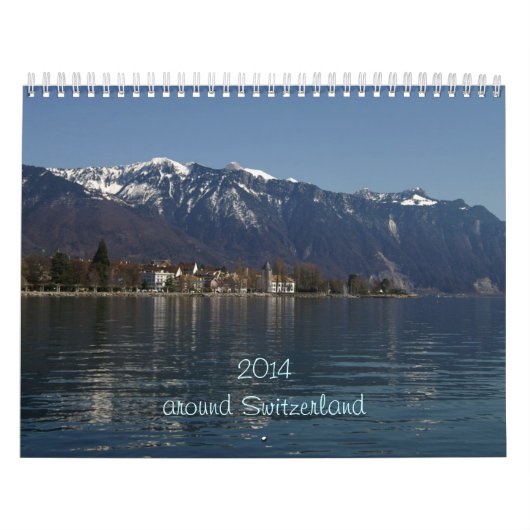 2014 um die Schweiz Kalender (Titelbild)