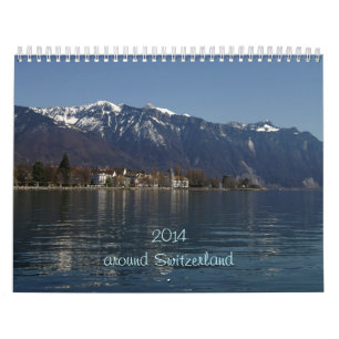 2014 um die Schweiz Kalender