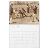 2014 Vintage Golf Kalender (Jan 2027)