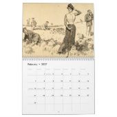 2014 Vintage Golf Kalender (Feb 2027)