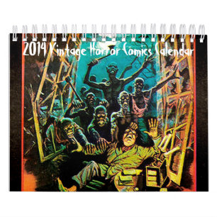 2014 Vintage-Horror-Comics-Kalender Kalender