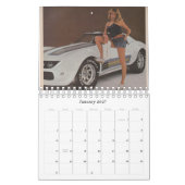 2014 Vintager Auto-Kalender Kalender (Jan 2027)