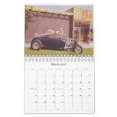 2014 Vintager Auto-Kalender Kalender (Mär 2027)