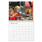 2014 Vintager Horror-Comic-Kalender Kalender (Feb 2027)