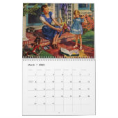 2014 Vintager lebender Kalender (Mär 2026)