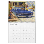2014 Vintager lebender Kalender (Jan 2027)