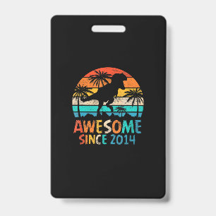 2014s Awesome Geburtstags-Tie-Dye Ausweis