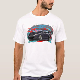 2015-2018 schwarzer WRX T-Shirt