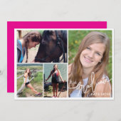 2015 Abschluss Ankündigung 4 Foto Rosa (Vorne/Hinten)