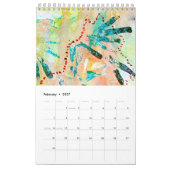 2015 abstrakter Kalender (Feb 2027)