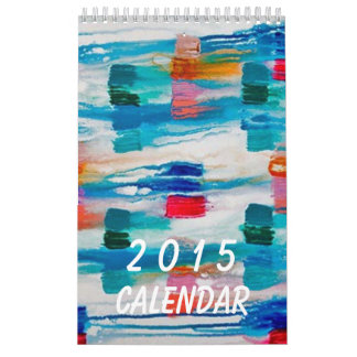 2015 abstrakter Kalender