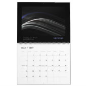 2015 abstrakter Kunst-Kalender Kalender (Mär 2027)