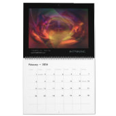 2015 abstrakter Kunst-Kalender Kalender (Feb 2026)