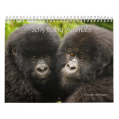 2015 Baby Animals by McDonald Wildlife Fotografy Kalender (Titelbild)