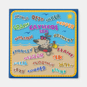 2015 Beach Names Magnet (Vorne)