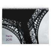 2015 Calender Paris, Frankreich Kalender (Titelbild)