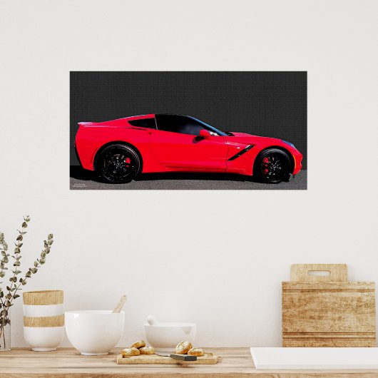 2015 CORVETTE POSTER (Küche)