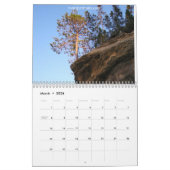 2015 dargestellter Felsen-Kalender Kalender (Mär 2026)