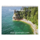 2015 dargestellter Felsen-Kalender Kalender (Titelbild)