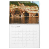 2015 dargestellter Felsen-Kalender Kalender (Feb 2027)