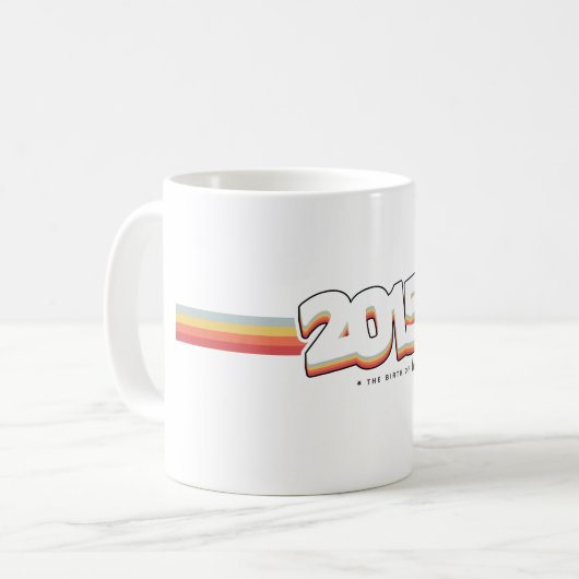 2015 Die Geburt von Legenden Kaffeetasse (Vorderseite Links)