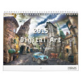 2015 Digital Surreal & Fantasy Art - Wall Calendar Kalender (Titelbild)