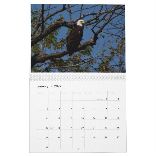 2015 draußen Wisconsin-Kalender Kalender (Jan 2027)