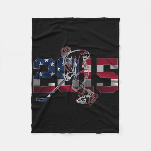 2015 Eishockey 11. Geburtstag Fleecedecke (Vorderseite)