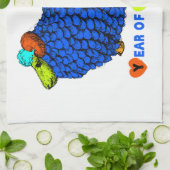 2015 Jahr der Handtücher für Rammschaf oder Ziegen (Gefaltet)