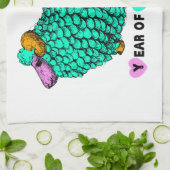 2015 Jahr der Handtücher für Rammschaf oder Ziegen (Gefaltet)