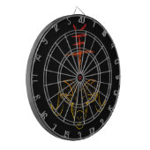 2015 JAHR DES RAUMS DARTSCHEIBE (Vorderseite Links)