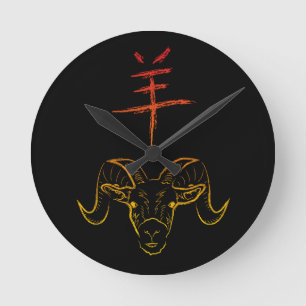 2015 JAHR DES RAUMS RUNDE WANDUHR