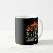 2015 Jahrgang 2015 7. Geburtstag Kaffeetasse (VorderseiteRechts)