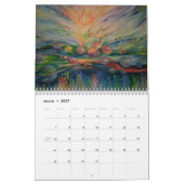 2015 Kalender-Abstrakte Malereien von Timothy Kalender (Mär 2027)
