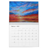 2015 Kalender-Abstrakte Malereien von Timothy Kalender (Feb 2027)
